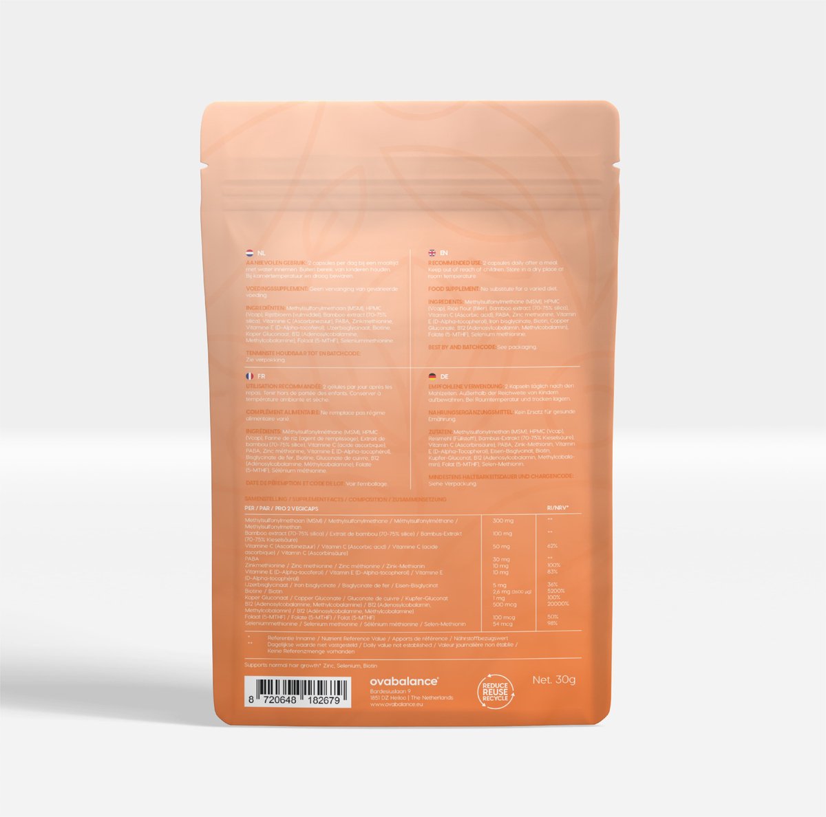 HairFormula Complex - Ovabalance.eu