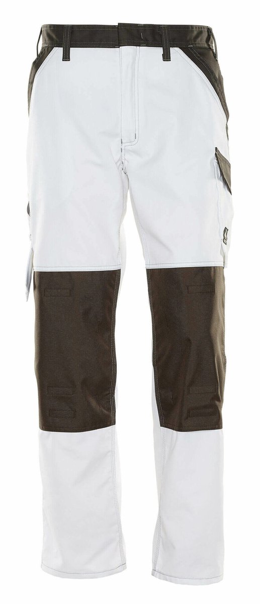 Mascot Light Broek met kniezakken 15779-330 - wit/donkerantraciet - C58 - 82