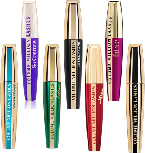L’Oréal Paris Volume Million Lashes Waterproof mascara - Classic - Black Waterproof - Zwart - 10.7ml