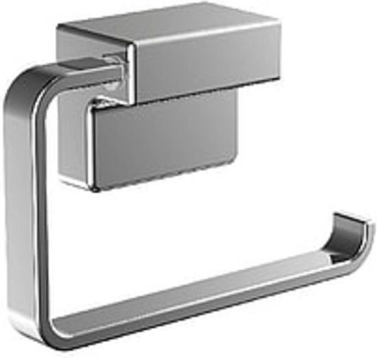 Emco System 2 toiletrolhouder met klep chroom