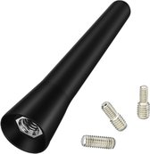 FM/AM Auto Antenne Mini Universeel Zwart - 6.5 cm.