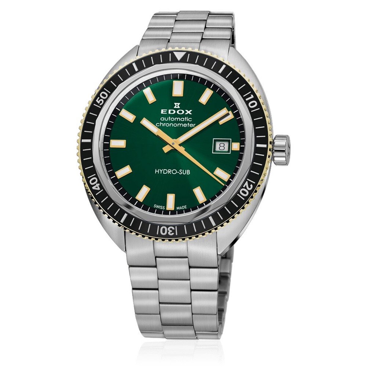 EDOX Hydro-sub Date Automatic 80128-357JNM-VID mannen horloge
