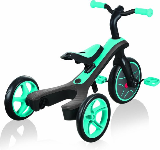 Globber Trike Explorer 2 in 1 in Teal van Globber — afbeelding 3