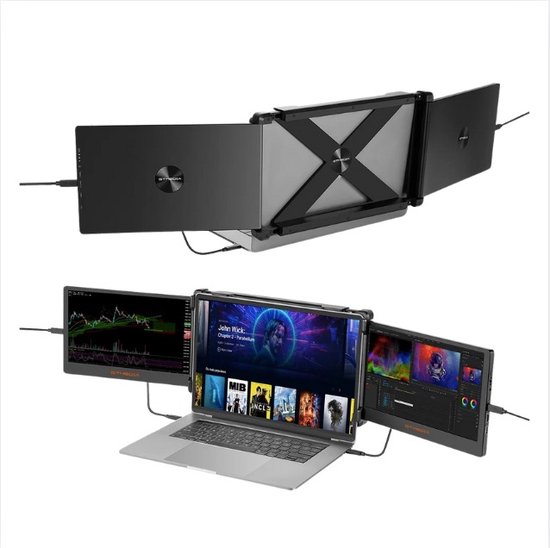 Elecrow's CrowView is a 14 inch clip-on display for your laptop