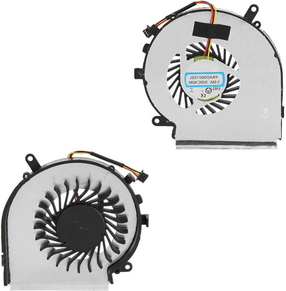 CPU-ventilator voor MSI GE62 GL62 GE72 GL72 GP62 GP72 PE60 PE70 - processor koelventilator laptop .