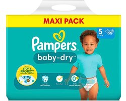 Pampers - Baby-Dry - Luiers - Maat 5 (11-16 kg) - 90 Luiers