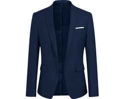 Allthemen Heren Blazer Suit Jacket - Heren slim fit jas - 2XL