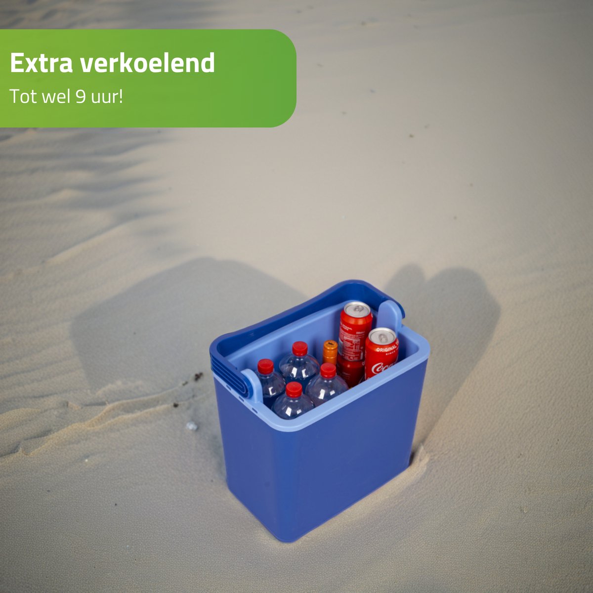 Bo-Camp - Koelbox - Arctic - Blauw - Polyethyleen - 24 Liter – foto 3