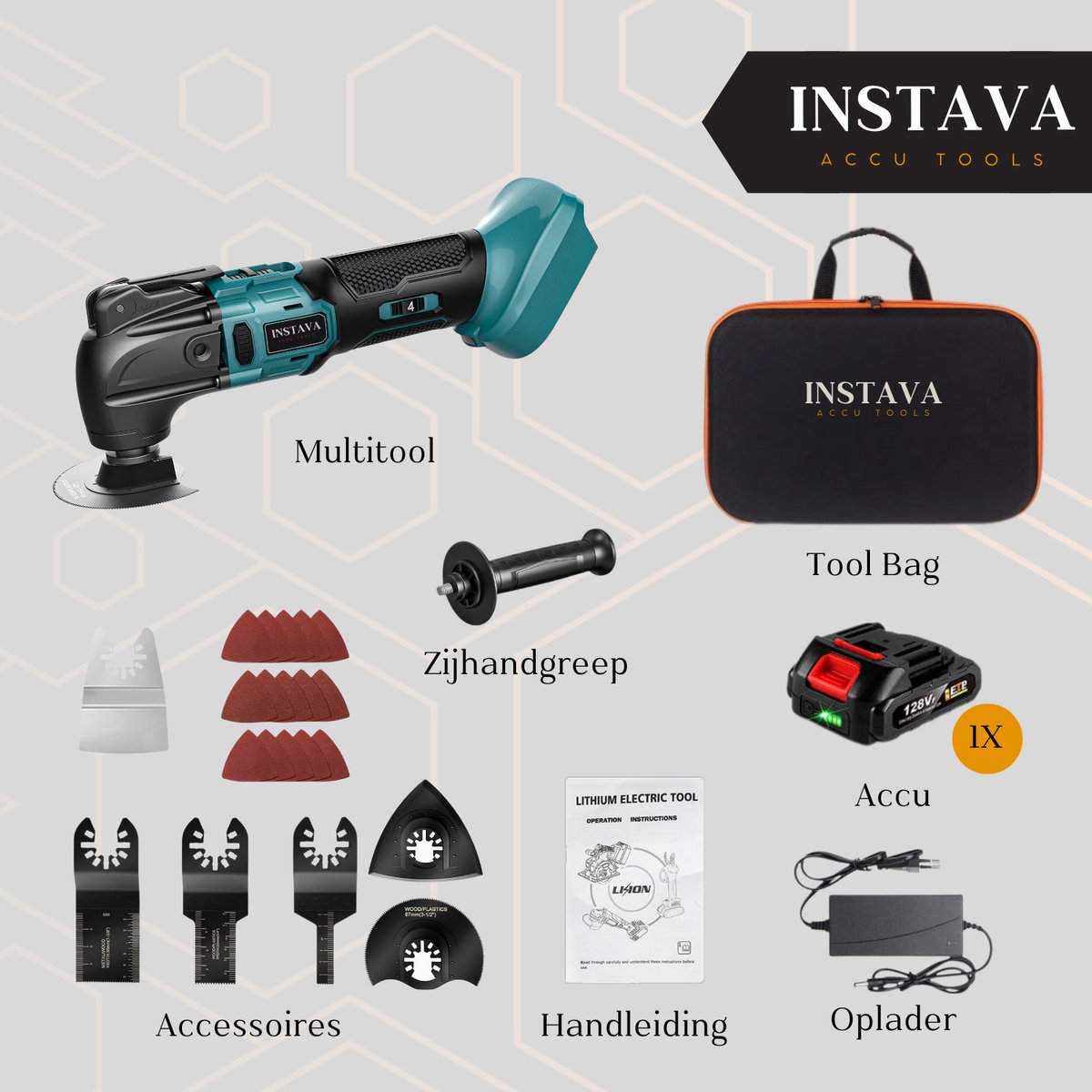 Makita Instava Multitool Accu 18V - Oscillerende Multitool thumbnail 5