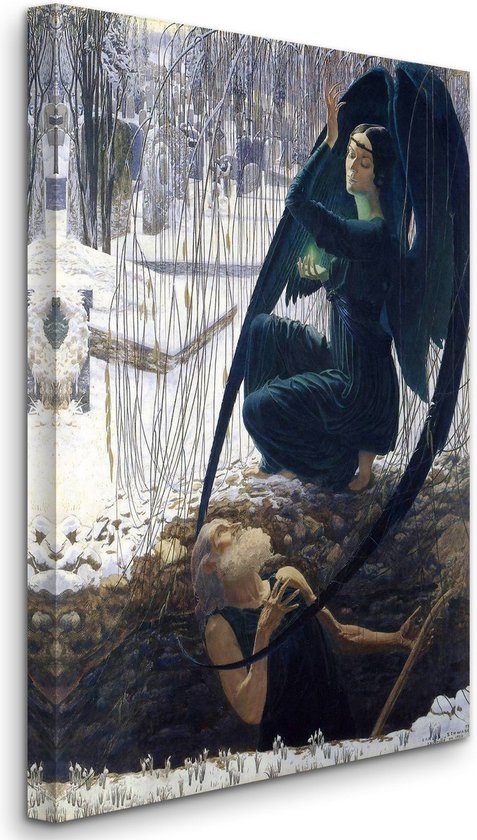 carlos-schwabe-the-death-of-the-gravedigger-the-death-of-the