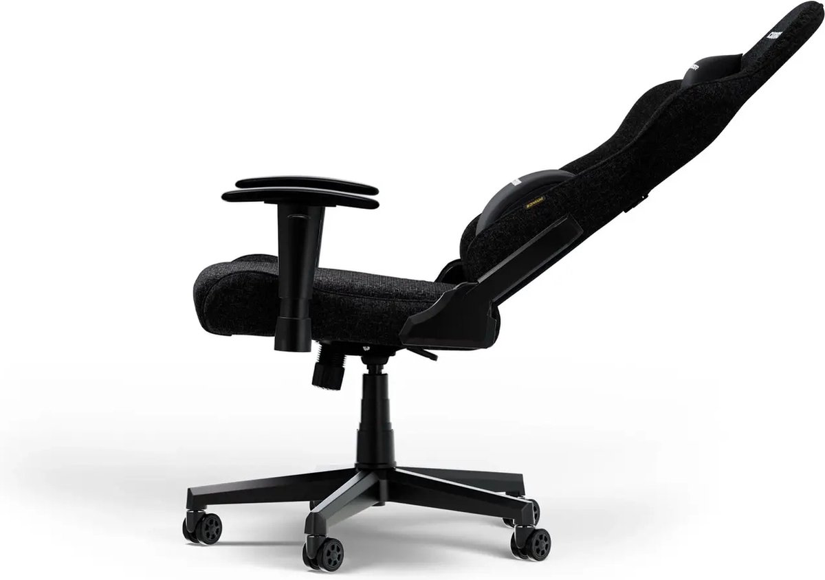 DXRacer Prince L Gamestoel Zwart Fabric - afbeelding 2