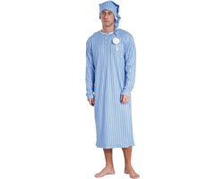 Heren sissy pyjama - Mantel en Hoed - Rollenspel - Erotisch - Sexy - Nachtkleding - Goede kwaliteit