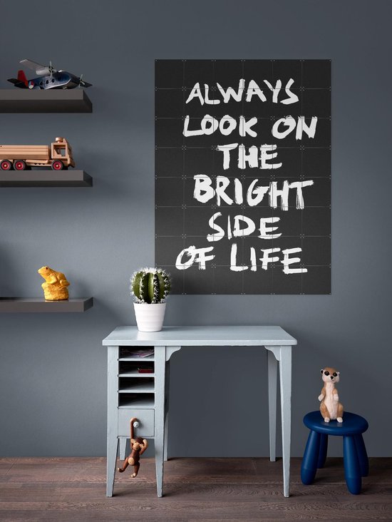 IXXI Always regarder du bon côté de la Life - Décoration murale - Abstrait - 60 x 80 cm