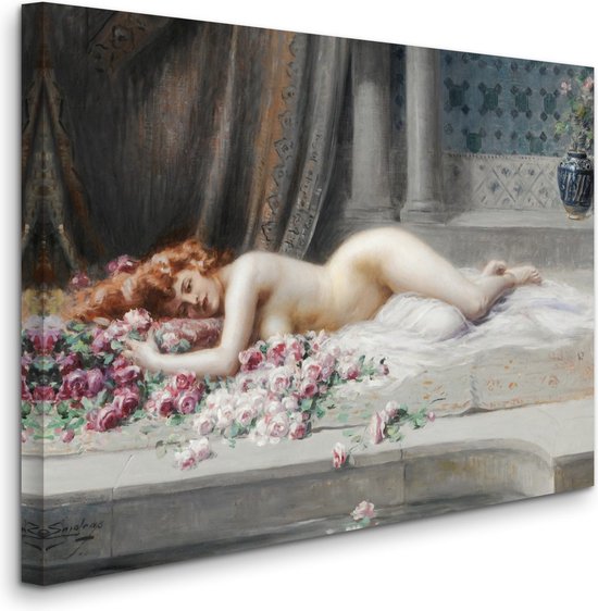 Delphin Enjolras - Nu Allongé (18th-19th century) - Liggend naakt (18e-19e eeuw) - 2:3