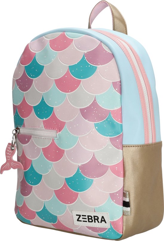 Zebra Trends Rugzak Esmee - Limited Edition - Schooltas - Meisjes Rugtas - Zeemeermin - Multi