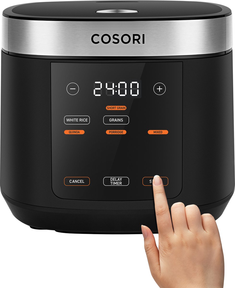 Afbeelding 3 van Cosori Rijst/Multicooker - 5L - 8 programma's - 17-in-1 - Voor rijst, slow cooking, bakken en meer