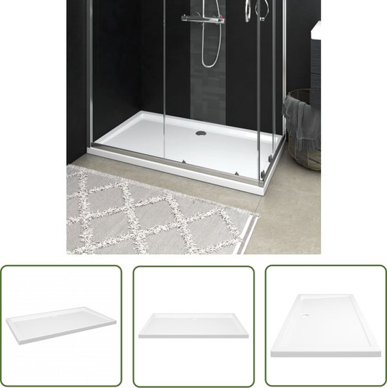 DURAVIT Douchebak D-Code 100x70x8,5 cm wit kopen