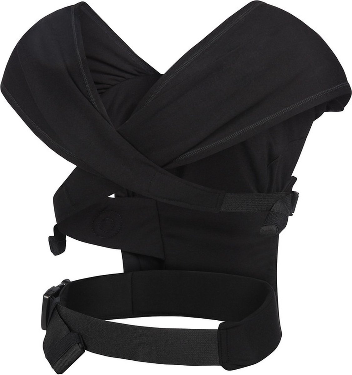 Dooky Baby Draagzak en Baby Draagdoek in één - Hybrid Baby Carrier Be One Black - Draagzak baby vanaf geboorte 56-74 CM - Draagdoek Baby Newborn - Ergonomische draagzak - Babydraagzak – foto 2