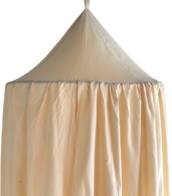 Jikkies Klamboe - Hemeltje - Kinderkamer - Babykamer - Extra Groot - 250 cm - Beige — afbeelding 2