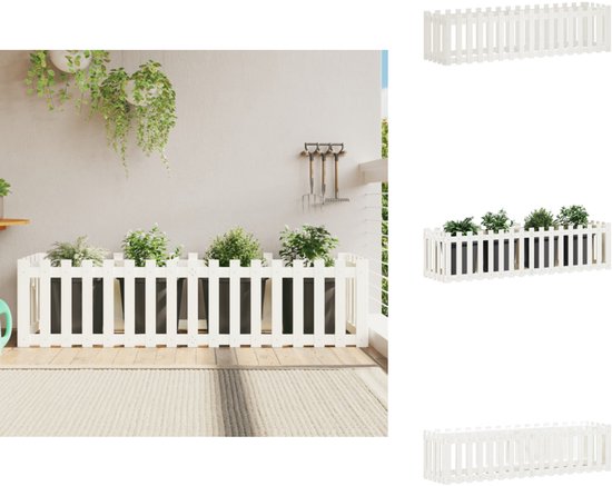 Grote ovale bloembak. Zware betonnen bloempot voor in uw tuin
