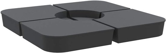 vidaXL Parasolvoet Parasol Parasolhouder Tuin Zon Parasolstandaard Standaard Voet Houder Parasolvoeten Parasolaccessoire Parasolonderdeel