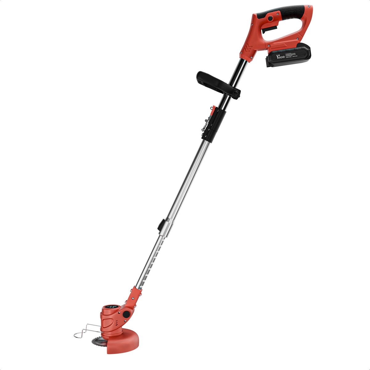 YARDIO Tools® - TGT500W Budget - Grastrimmer - Bosmaaier - Kantenmaaier - Grasmaaier - Elektrische Grastrimmer Bosmaaier - 150mm maaibreedte - 21v incl. 2.0Ah Accu en Snellader – foto 2