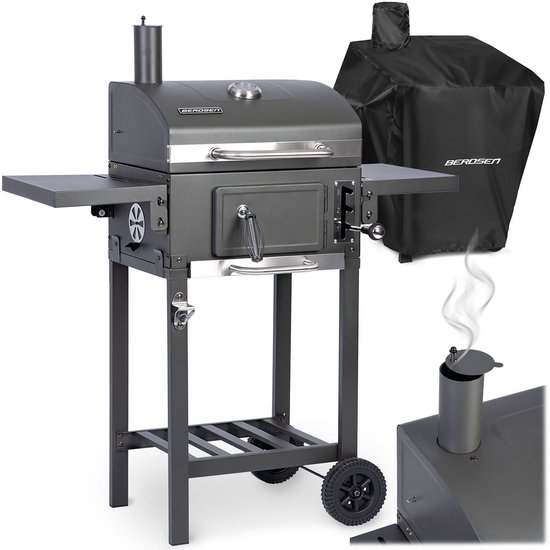 BBQChef™ Houtskoolgrill Berdsen BD-892 Zwart van Merkloos — afbeelding 2