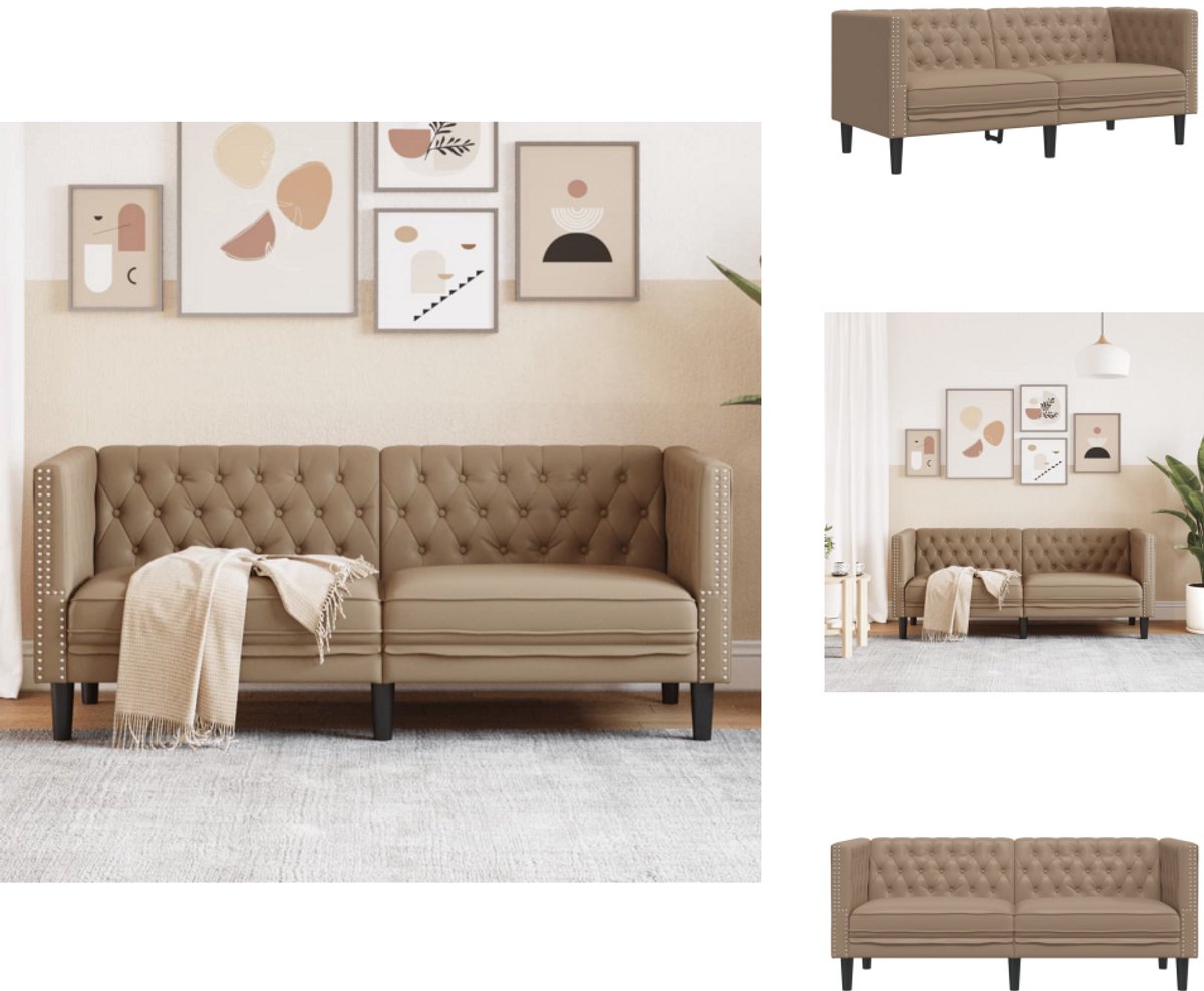 Canapé Chesterfield 2 Places Velours Bordeaux - Avec Traversins, Rembourré - Dimensions 174 X 74,5 X 70,5 Cm - 3