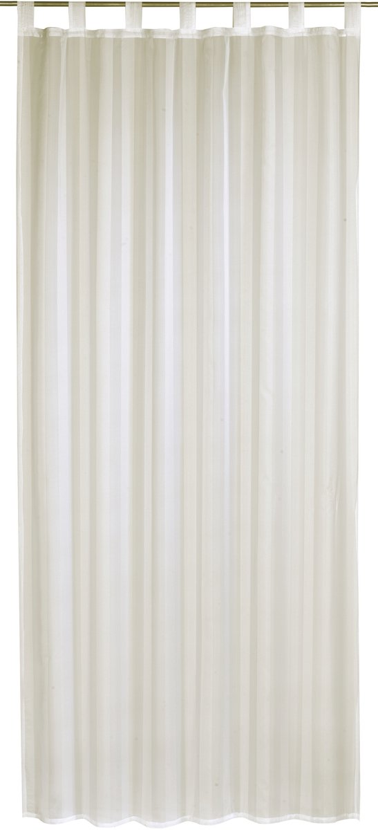 Elbersdrucke Gordijn met lussen Update 255x140cm beige transparant