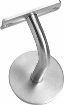 Support de main courante Trou pour robinet de selle creux courbé en acier inoxydable M8