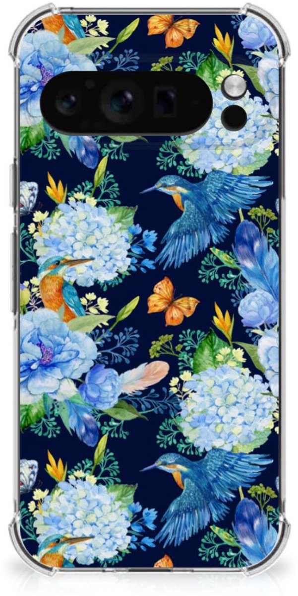 Case Anti-shock voor Google Pixel 9 Pro XL IJsvogel