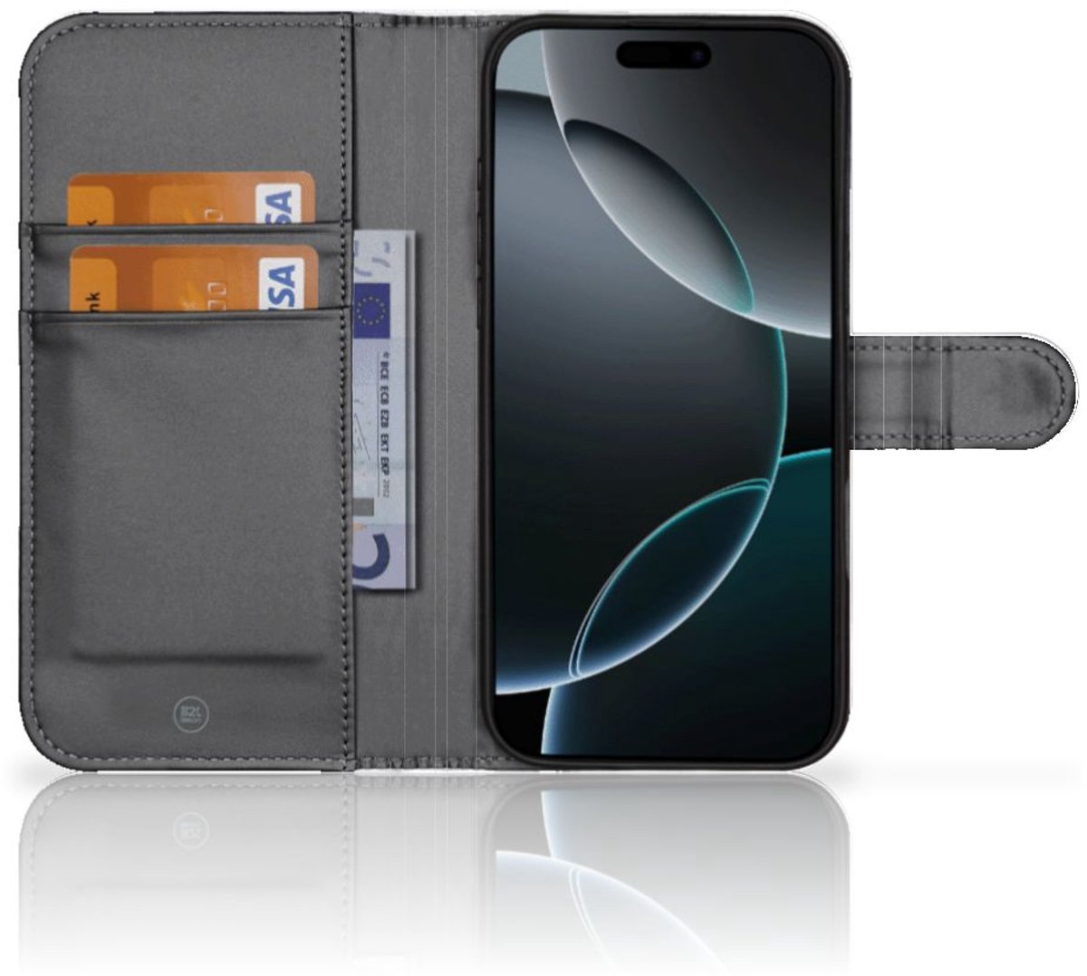 iPhone 16 Pro Max Telefoonhoesje met Pasjes Paarden