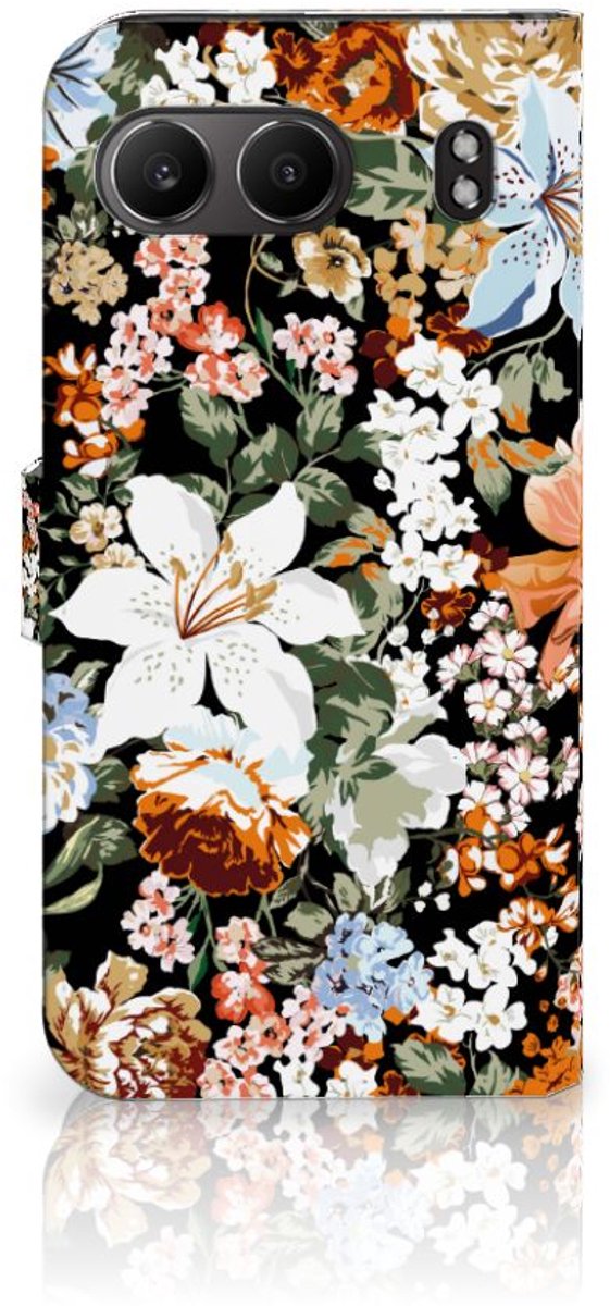 Hoesje voor OnePlus Nord 4 Dark Flowers