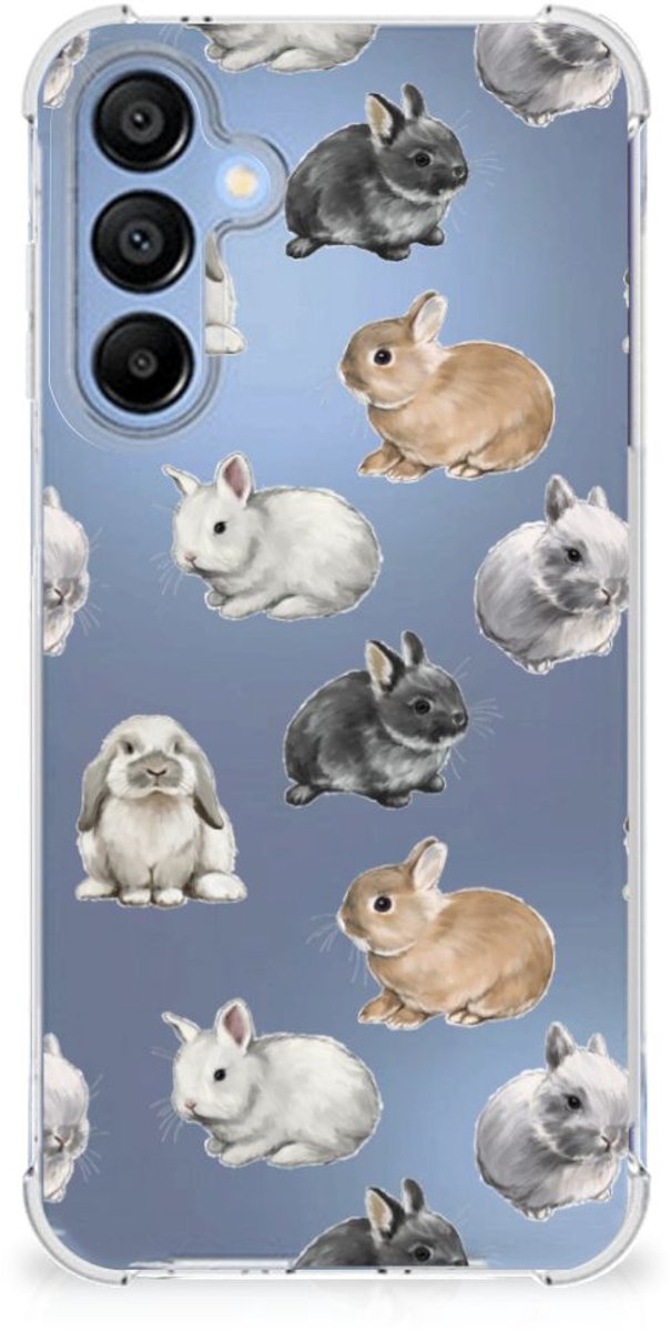 Case Anti-shock voor Samsung Galaxy A16 Konijntjes