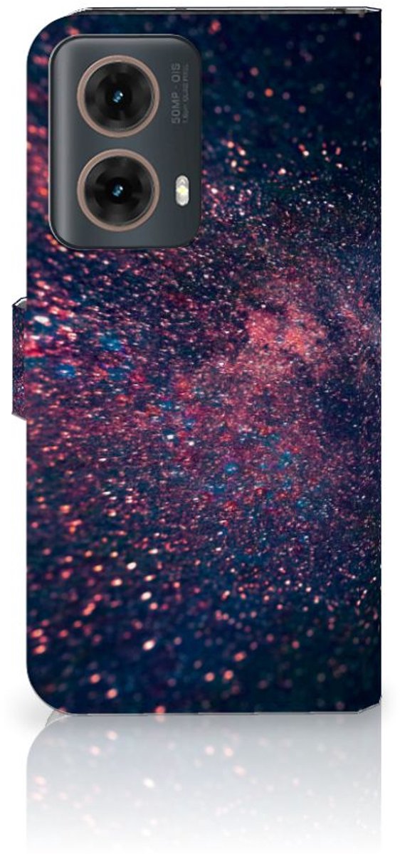 Motorola Moto G85 Book Case Stars
