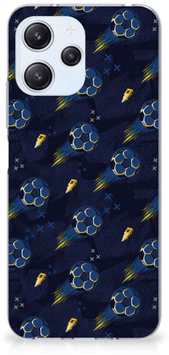 TPU bumper voor Xiaomi Redmi 12 4G Voetbal