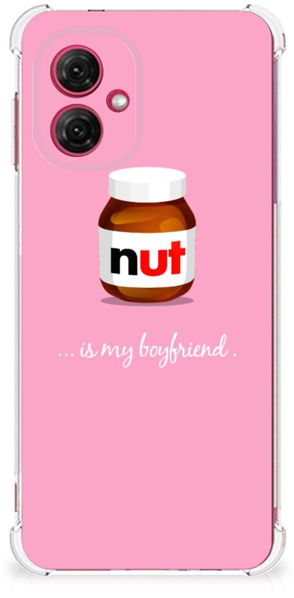 Motorola Moto G55 Beschermhoes Nut Boyfriend