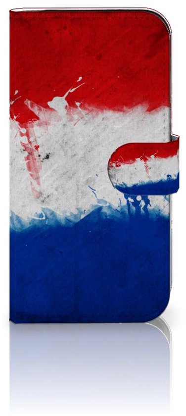 Coque de Protection pour iPhone 16 Pro Portefeuille Drapeau Néerlandais