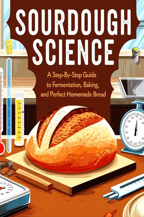 Sourdough Science : A Step-by-Step Guide to Fermentation, Baking, and Perfect Homemade Bread