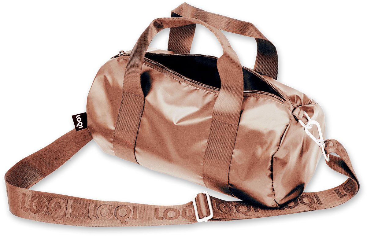 LOQI Weekender Medium - Rose Gold Metallic