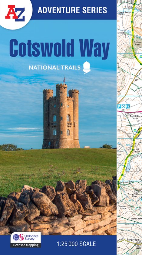 A -Z Adventure Series- Cotswold Way - cover