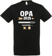T-shirt Grand-père 2025 Chargement - Taille XXL - Zwart - Je vais être grand-père - Grand-père - Bébé en route - Cadeau devenir grand-père - Bébé attendu 2025 - T-shirt Grand-père - Idée cadeau Grand-père