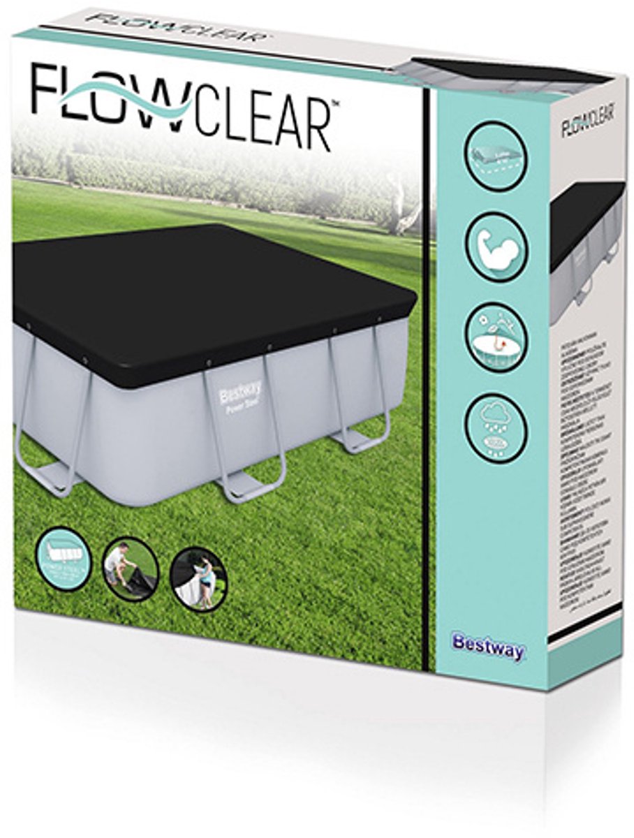 Bestway Flowclear cover for Power Steel - Rectangular 282 cm