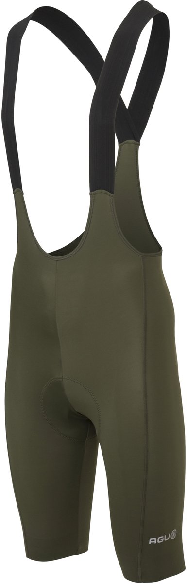 AGU Comfort Plus Bibshort Performance - Heren Fietsbroek - Forest Green - Maat XXL van AGU — afbeelding 3