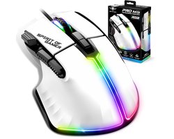 Spirit of Gamer PRO-M5 RGB Gaming Muis - Ergonomische Gamer Muis met Hoge DPI en 8 Programmeerbare Knoppen - 12800 DPI Optische Sensor