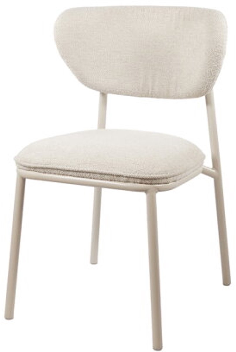 Didi eetkamerstoel - beige onderstel - Gear - Shell 196 - Unique Collection - eetkamerstoelen set van 2