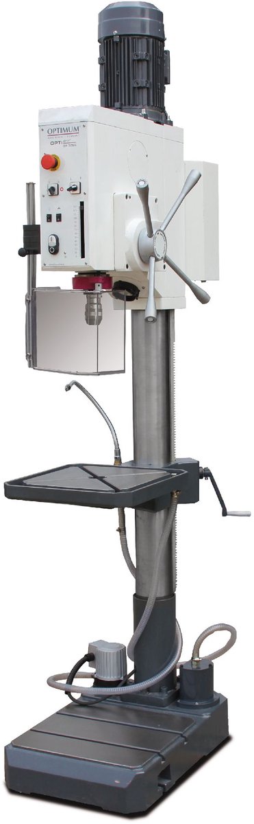 Tandwiel kolomboormachine boren tot ø 30 mm MK4 2,2 kW 400V elektromagnetische boorvoedingen Optidrill DH32GS