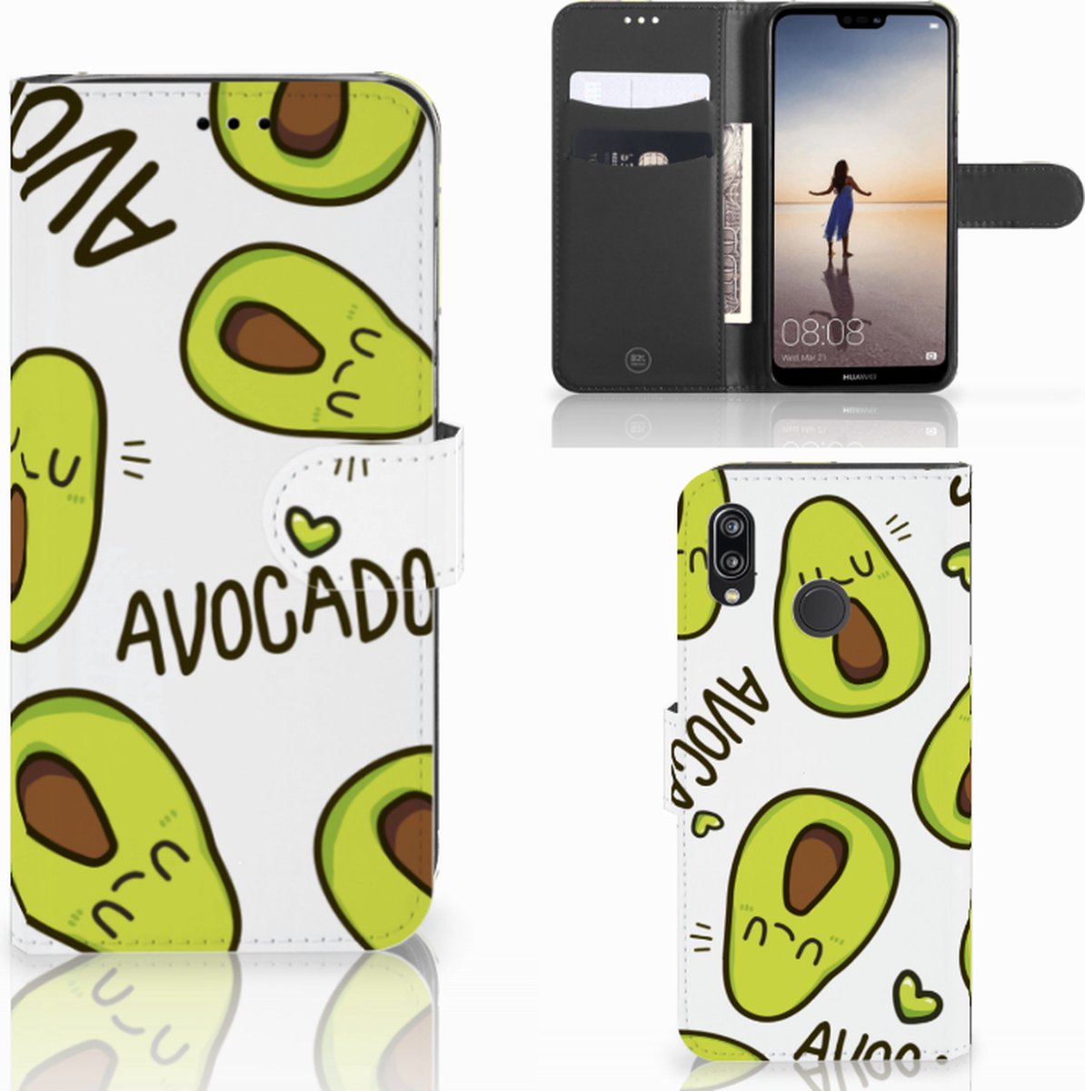 Samsung Galaxy A30 Leuk Hoesje Avocado Singing