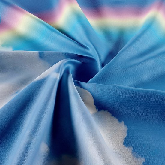 Ulticool - Décoration de chambre d'enfant arc-en-ciel - Tenture murale - 200x150 cm - Groot tapisserie - Affiche