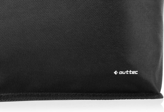 Outtec® Panier de Pique-nique avec Compartiment Isotherme - Sac de Pique-nique Pliable - Sac Isotherme - Panier Isolé - 29 Litres - 47 x 27 x 22 cm